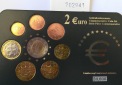 2 Euro Gedenkmünzensatz Slowakai 2009, 8 Münzen