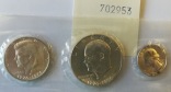 USA, 3 Silbermünzen