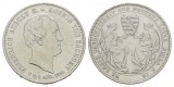 Linnartz Sachsen Friedrich August II. Taler 1854 Auf den Tod d...