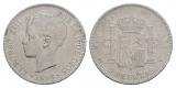 Spanien, Alfonso XIII. 5 Pesetas 1898