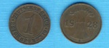 Weimarer Republik 1 Reichspfennig 1928 A