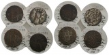 Altdeutschland, 4 Kleinmünzen, Nachahmung 1/24 Taler 1782