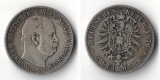 Preussen, Kaiserreich  2 Mark  1876 A  Wilhelm I. 1861 - 1888 ...