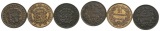 Luxemburg, 3 Kleinmünzen
