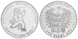 Gedenkprägung FIFA WM 2006 Deutschland, Medaille, Ø 40 mm, 25 g