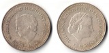 Niederlande  10 Gulden   1970 25 Jahre Befreiung - Juliana    ...