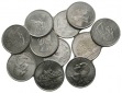USA, 11 Kleinmünzen (1/4 Dollar)