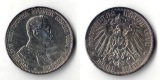 Preußen, Kaiserreich  3 Mark  1914 A  Wilhelm II. 1888-1918  ...