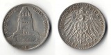 Sachsen, Kaiserreich  3 Mark  1913 E    Völkerschlacht bei Le...