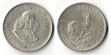Süd Afrika  50 Cents  1963  Jan van Riebeeck - Springbock    ...