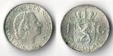 Niederlande  1 Gulden   1965   Königin Wilhelmina     FM-Fran...