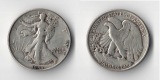 USA    Half Dollar  1943  Freiheitsstatue   FM-Frankfurt   Fei...