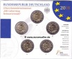 5x 2 Euro Gedenkmünze 2018...Schmidt...bu.