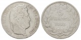 Linnartz Frankreich Louis Philippe I. 5 Francs 1843 A ss