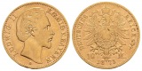 3,58 g Feingold. Ludwig II. (1864 - 1886)