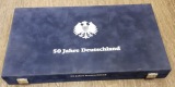 Münzbox der Serie 50 Jahre Deutschland für insgesamt 55 Mün...