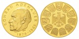 Linnartz Konrad Adenauer Goldmedaille 1967 PP- Gewicht: 9,86g/...