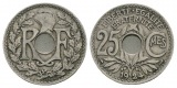 Frankreich, Kleinmünze 1924