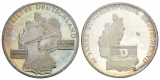 Medaille; Geteiltes Deutschland - 40 Jahre Bundesrepublik Deut...