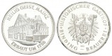 Medaille; Heilig. Geist. Mainz - Erbaut um 1250; AG 1.000; 14,...