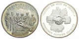 Medaille, DDR Freie Wahlen 18. März 1990; AG 999, 8,5 g, Ø 3...