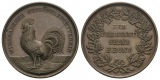 Bronzemedaille o.J.; Wiesbadener Geflügelzuchtverein; 24,9 g,...