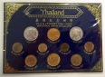 Thailand  Münzsatz    Alte und aktuelle thailändische Münze...