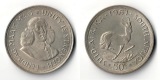 Süd Afrika  50 Cents  1961  Jan van Riebeeck - Springbock    ...