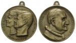 Robert u. John Kennedy, tragbare Bronzemedaille; o.J. 14,6 g, ...