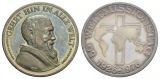 Weltmissionstag versilberte Medaille 1976, 29,7 g, Ø 35 mm