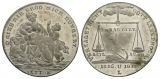 Versilberte Medaille 1817; Gib mir Brot mich hungert; 9,2 g, ...