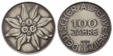 Linnartz Bayern Silbermedaille 1969 100 Jahre deutscher Alpenv...