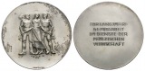 Pfalz; versilberte Bronzemedaille o.J.; 198,28 g, Ø 80 mm