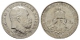 Linnartz Preussen versilberte Bronzemedaille 1897 (Mayer) a.s....
