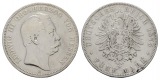 Linnartz KAISERREICH Hessen Ludwig III. 5 Mark 1875 H s