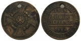 Preußen, Vom Fels zum Meer, Wilhelm IV, 1848/49; Bronzemedail...