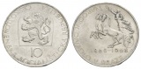 Tschechoslowakei, 10 Korun 1968