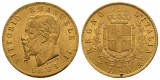 5,81 g Feingold. Vittorio Emanuelle II. (1849 - 1861)