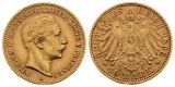 3,58 g Feingold. Wilhelm II. (1888 - 1918)