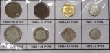 Myanmar  Münzsatz    Besonderes Set von Münzen aus Myanmar  ...