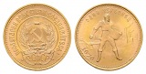 Linnartz Russland 10 Rubel 1976 Tscherwonez Gewicht: 8,6g/900er