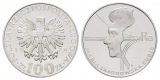 Linnartz Polen 100 Zloty 1974 Marie Curie PP