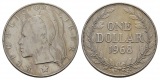 Linnartz Liberia 1 Dollar 1968 ss