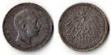 Preussen, Kaiserreich  5 Mark  1907 A    Wilhelm II. 1888-1918...