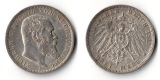 Württemberg, Kaiserreich  3 Mark  1911 F   Wilhelm II. 1891-1...