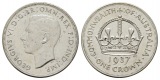 Linnartz Australien George VI. Crown 1937 a.s. Krönung