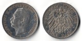 Baden, Kaiserreich  5 Mark  1913 G    Friedrich II. 1907-1918 ...