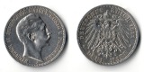 Preussen, Kaiserreich  3 Mark  1911 A  Wilhelm II. 1888-1918  ...