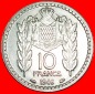 + FRANKREICH: MONACO ★ 10 FRANCS 1946! OHNE VORBEHALT! Louis...