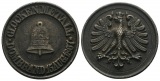 Glockenmetall, Dombrand 15. August 1867; 27,20 g, Ø 42 mm